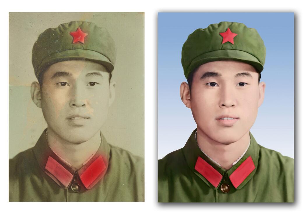 准格尔破损照片修复-18