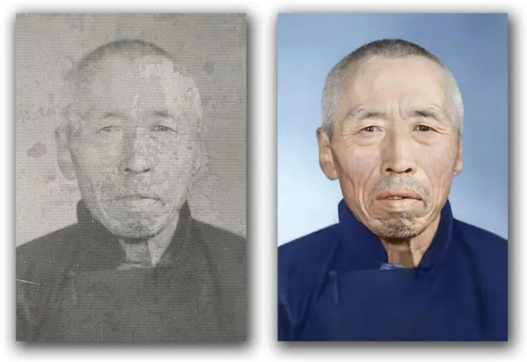 准格尔破损照片修复-56